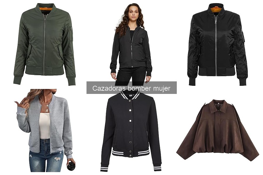 Guía para elegir la mejor cazadora bomber mujer