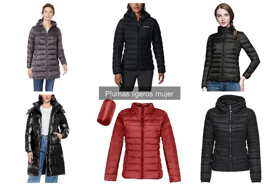 Guía para elegir plumas ligeros para mujer: comodidad y estilo