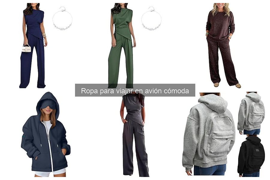 Guía para elegir ropa cómoda para vuelos largos