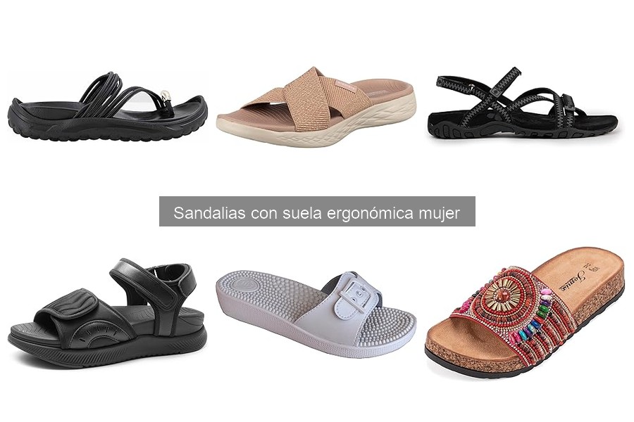 Guía para Elegir Sandalias con Suela Ergonómica para Mujer