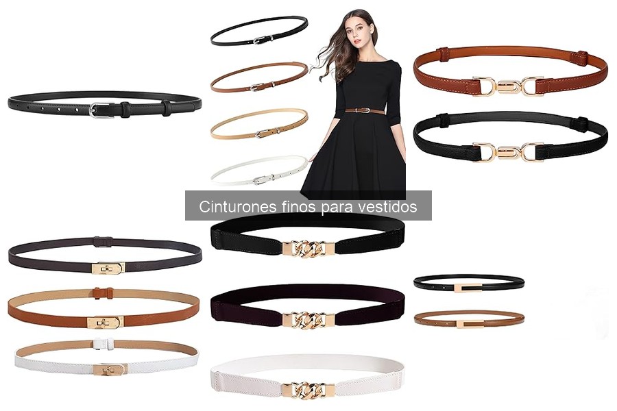 Guía para elegir tu cinturón fino ideal para vestidos