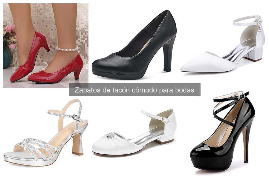 Guía para Elegir Zapatos de Tacón Cómodos para Bodas