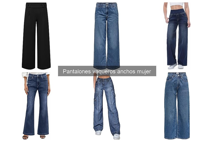 Historia y evolución de los pantalones vaqueros anchos mujer