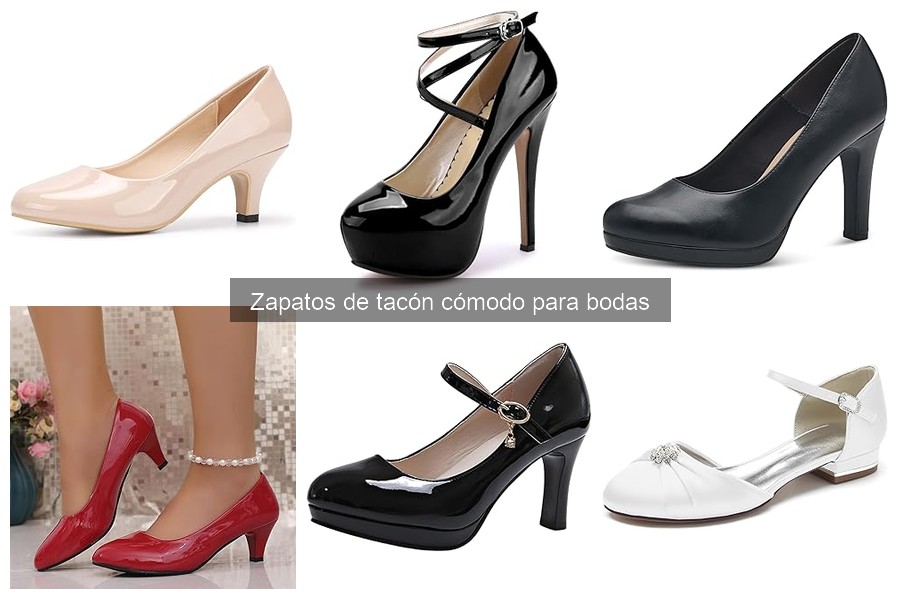 Historias de éxito con zapatos de tacón cómodo en bodas