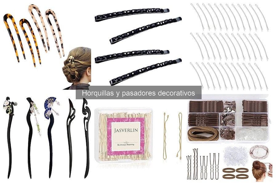 Horquillas decorativas de verano: estilos y materiales ideales