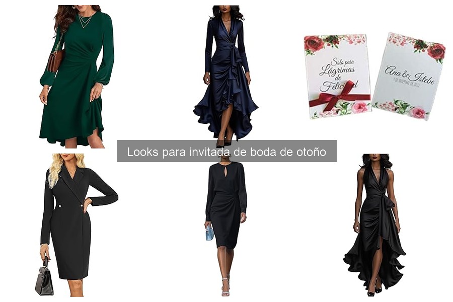 Ideas de looks elegantes para invitadas de boda de otoño