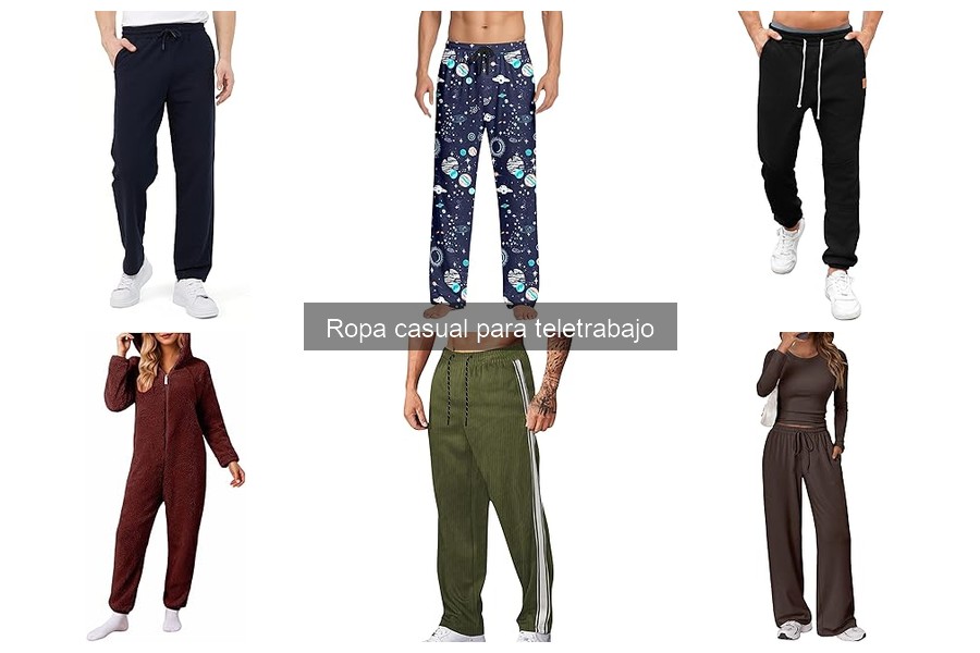 Ideas de outfits casuales para teletrabajo cómodos