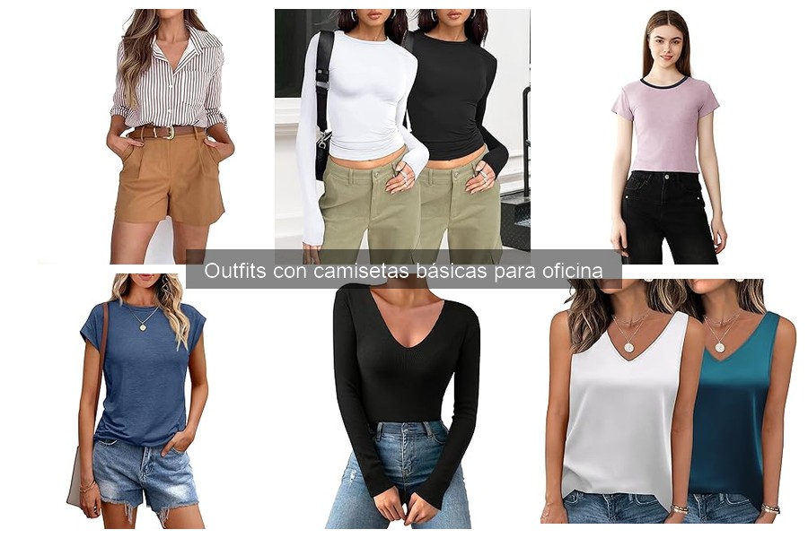Ideas de outfits con camisetas básicas para cada estación
