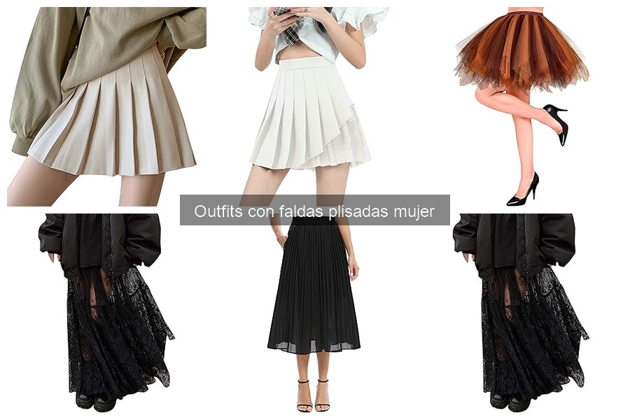 Ideas de outfits con faldas plisadas para el trabajo