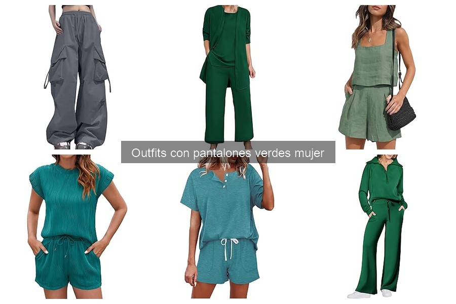 Ideas frescas de outfits con pantalones verdes mujer