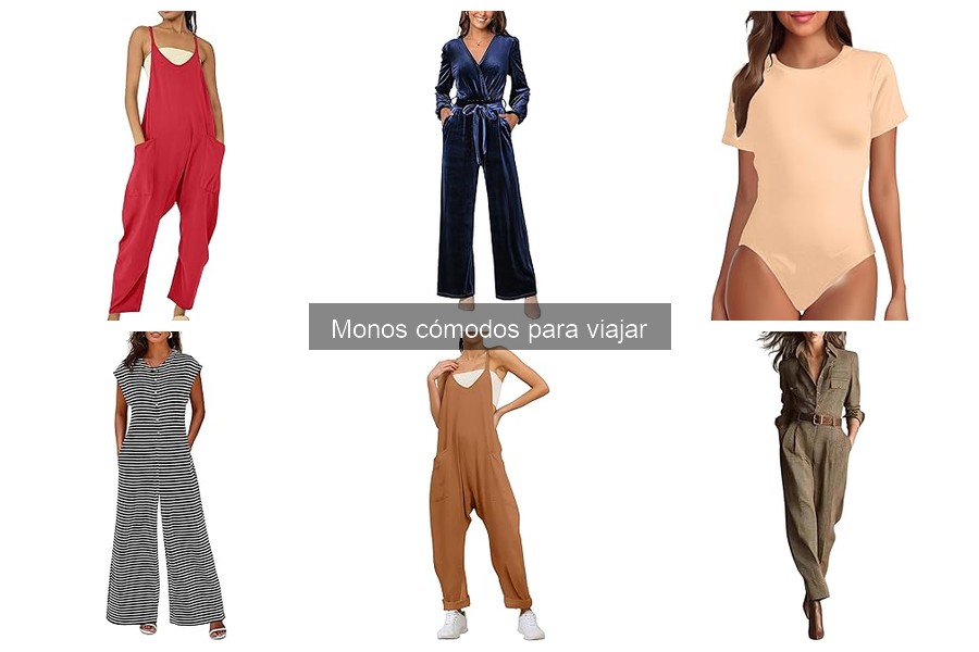 Impacto del viaje en la elección de monos cómodos para viajar
