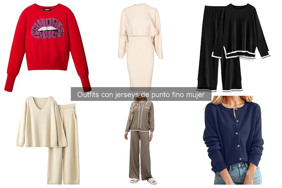 Jerseys de Punto Fino: Estilos para Cada Tipo de Figura