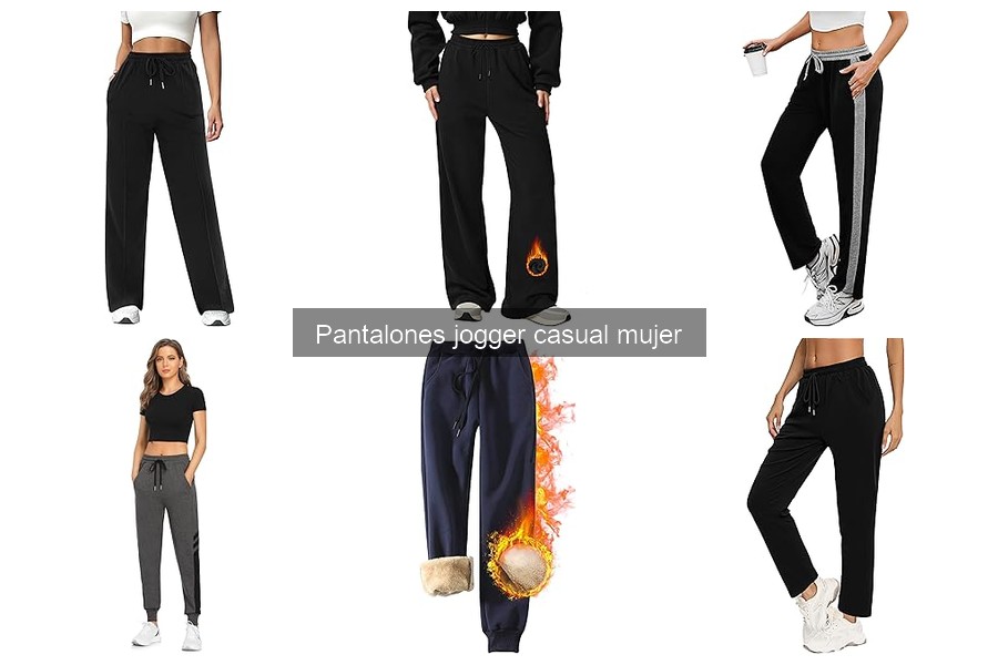 Joggers casual para mujer en tallas grandes: opciones y estilos