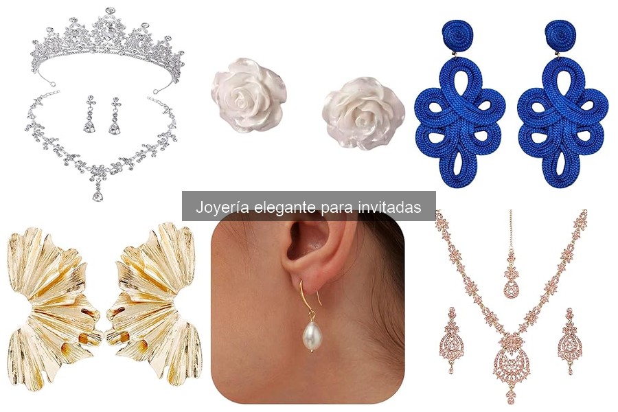 Joyas elegantes para invitadas: complementos sutiles
