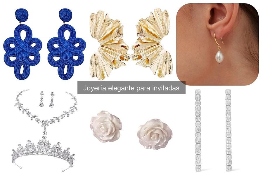 Joyería Elegante para Invitadas: Combina con Tu Vestido