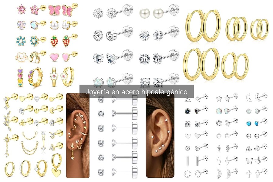 Joyería en acero hipoalergénico: Tendencias de moda 2023