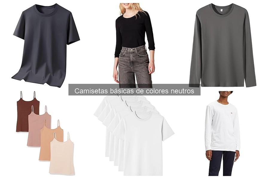 Las mejores camisetas básicas para verano e invierno