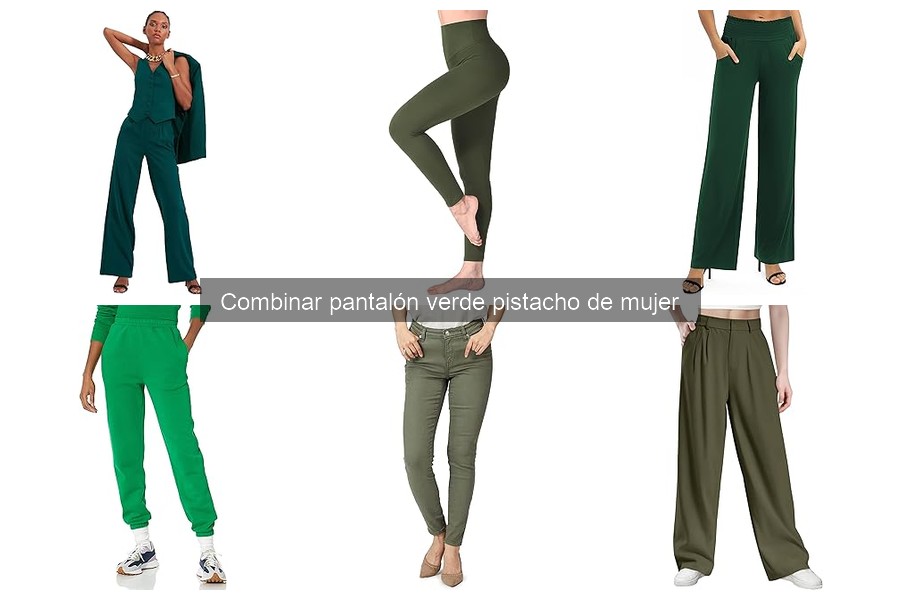 Looks de Celebridades con Pantalones Verde Pistacho