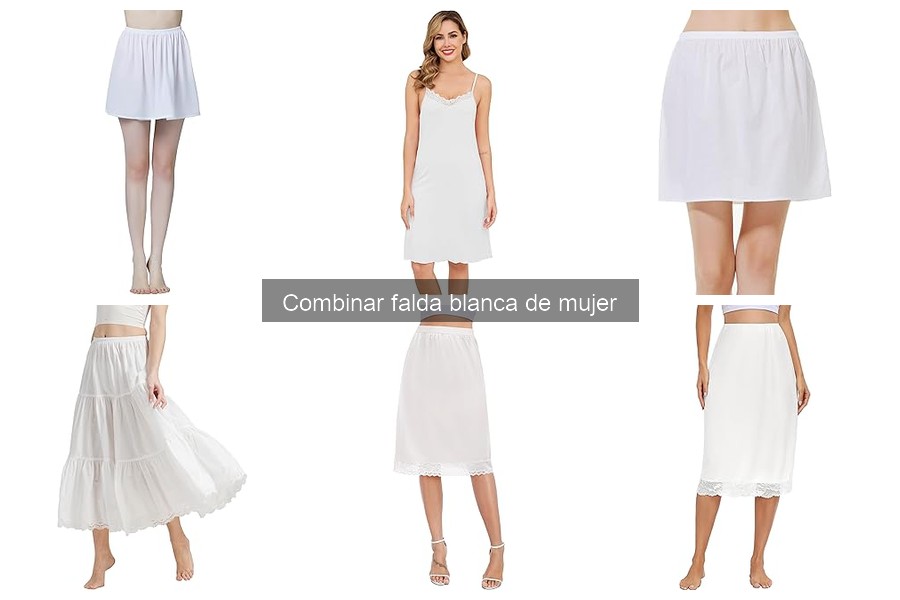 Looks de trabajo con falda blanca: ¡Estilos que inspiran!