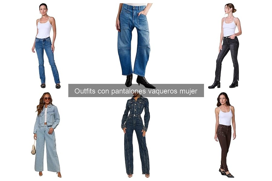 Looks elegantes con pantalones vaqueros para ocasiones especiales
