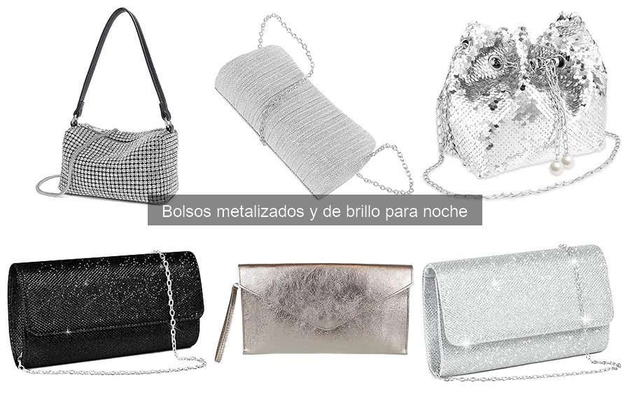 Looks icónicos con bolsos metalizados para brillar