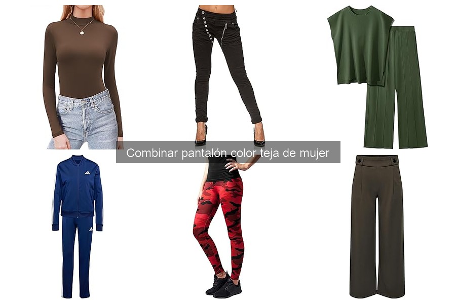 Looks ideales con pantalón teja para cada ocasión