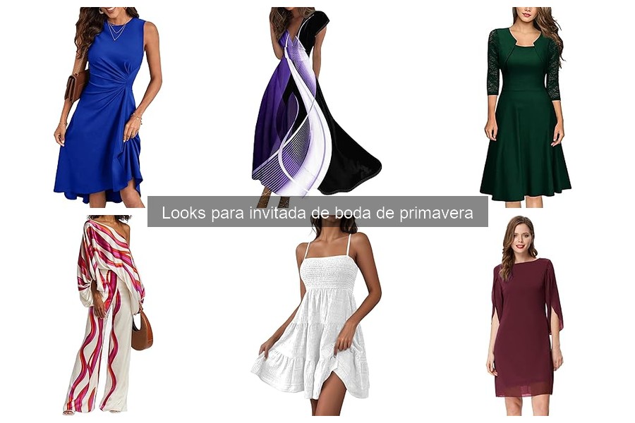 Looks para invitada de boda de primavera: Estilo y Tendencias