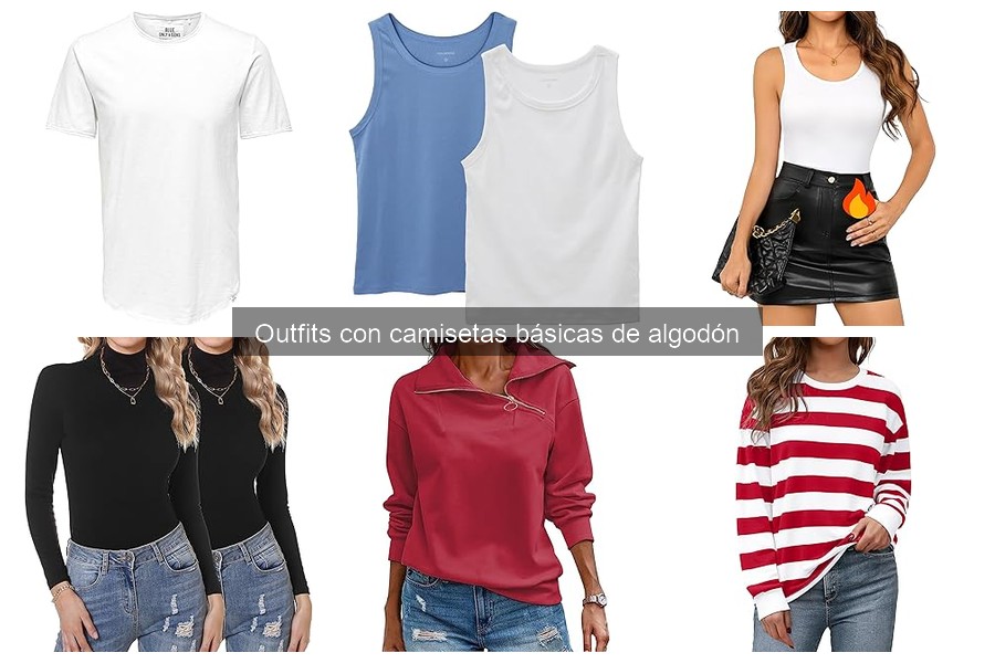 Looks Profesionales con Camisetas Básicas de Algodón