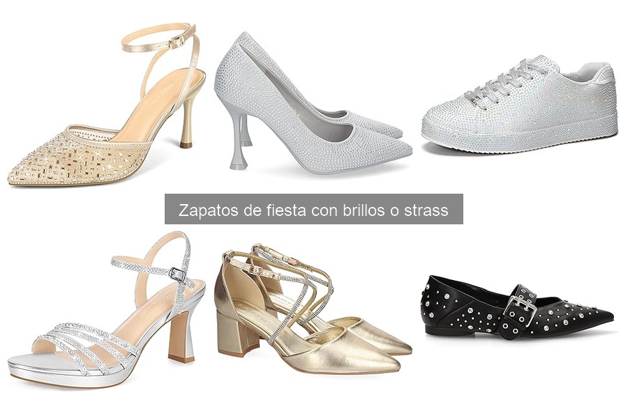 Los mejores accesorios para combinar con zapatos de fiesta brillantes