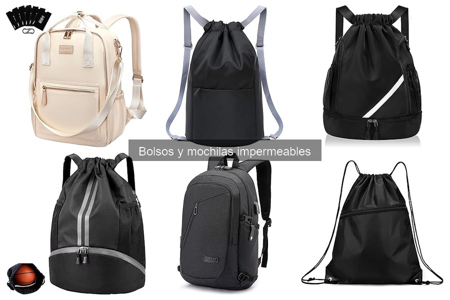 Los mejores bolsos impermeables recomendados para el día a día