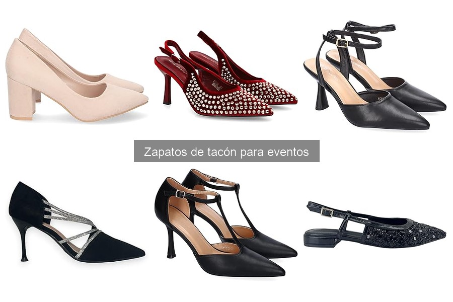 Los zapatos de tacón más vendidos para eventos