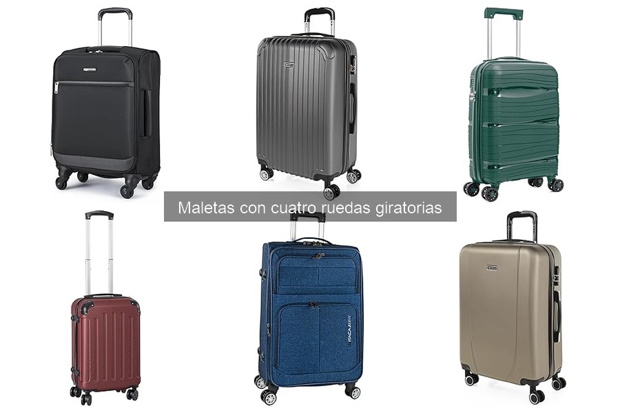 Maletas con Cuatro Ruedas: Resistentes y Seguras para Viajar