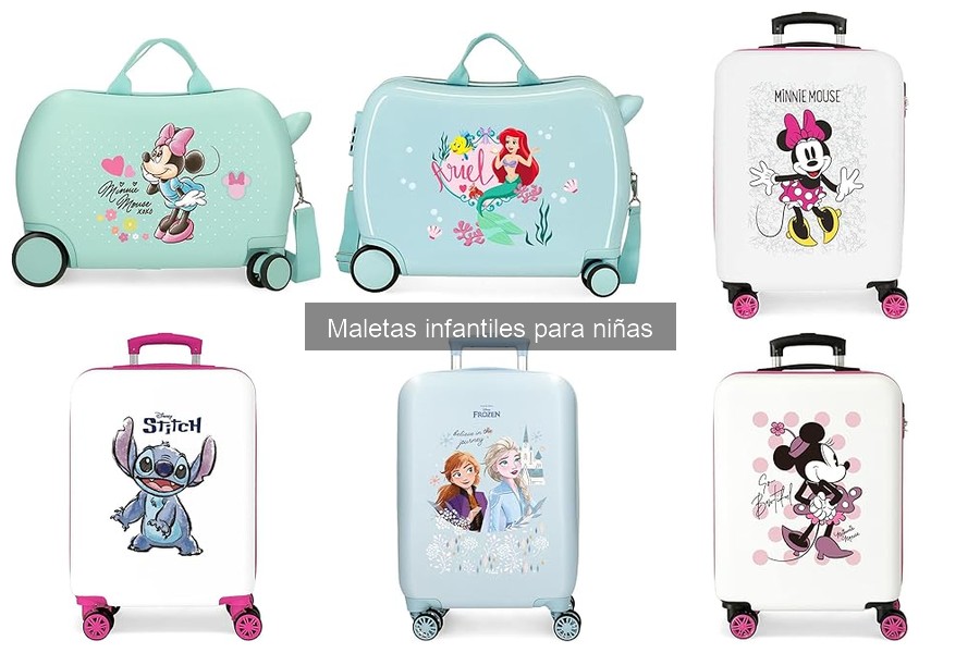 Maletas infantiles para niñas según edad: guía y recomendaciones