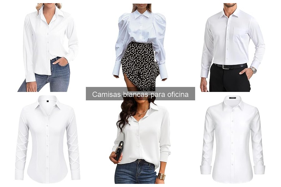 Materiales ideales para camisas blancas de oficina