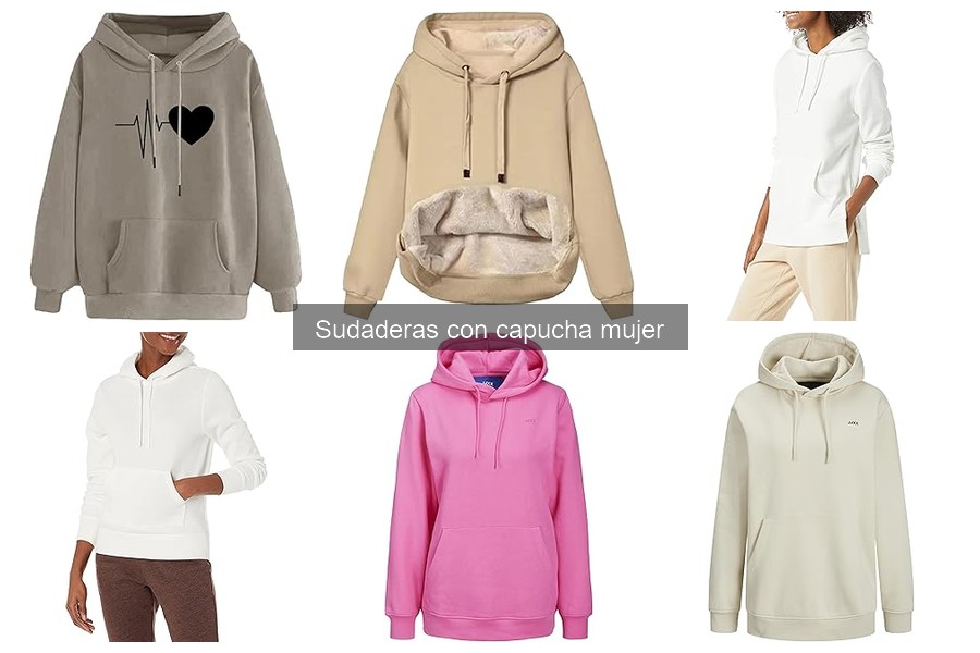 Mejor sudadera con capucha para mujer según el clima