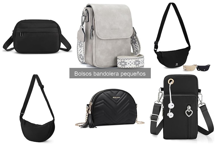Mejores bolsos bandolera pequeños para el día a día