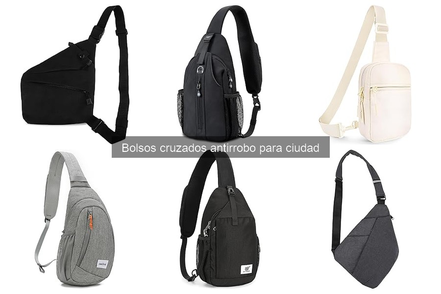 Mejores bolsos cruzados antirrobo para viajar cómodamente