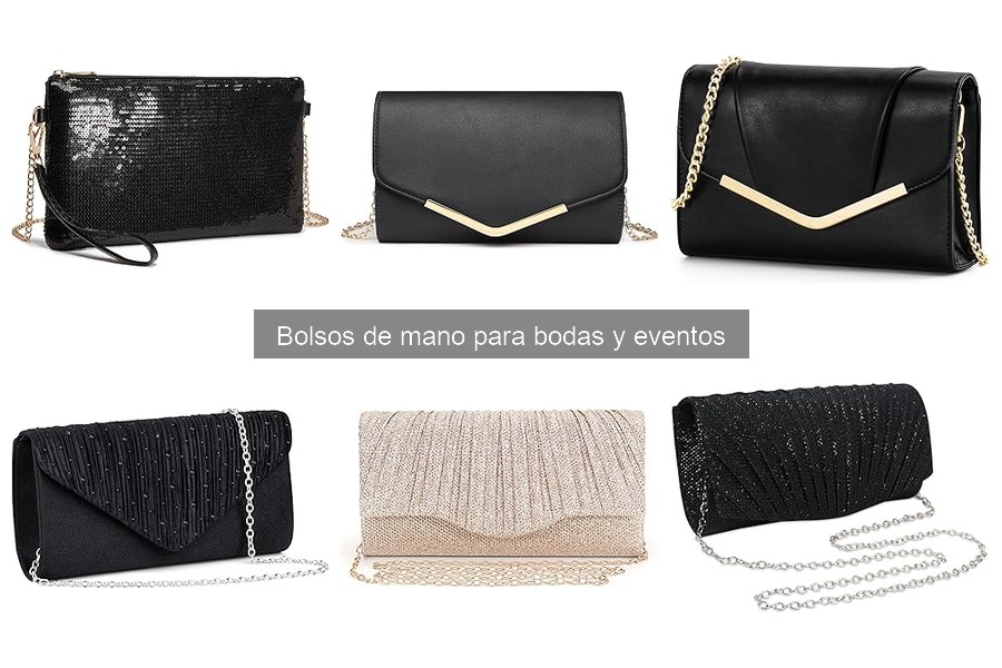 Mejores bolsos de mano para eventos formales en 2023