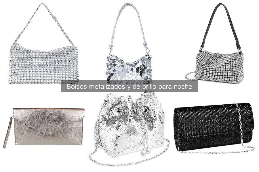 Mejores bolsos metalizados para fiestas en 2023