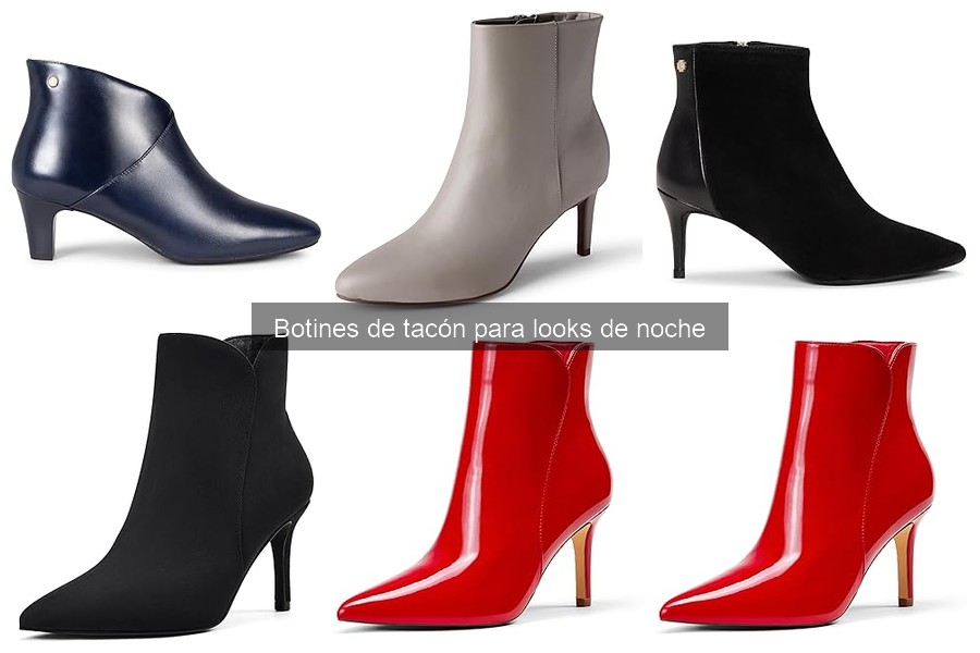 Mejores botines de tacón para cenas y fiestas elegantes