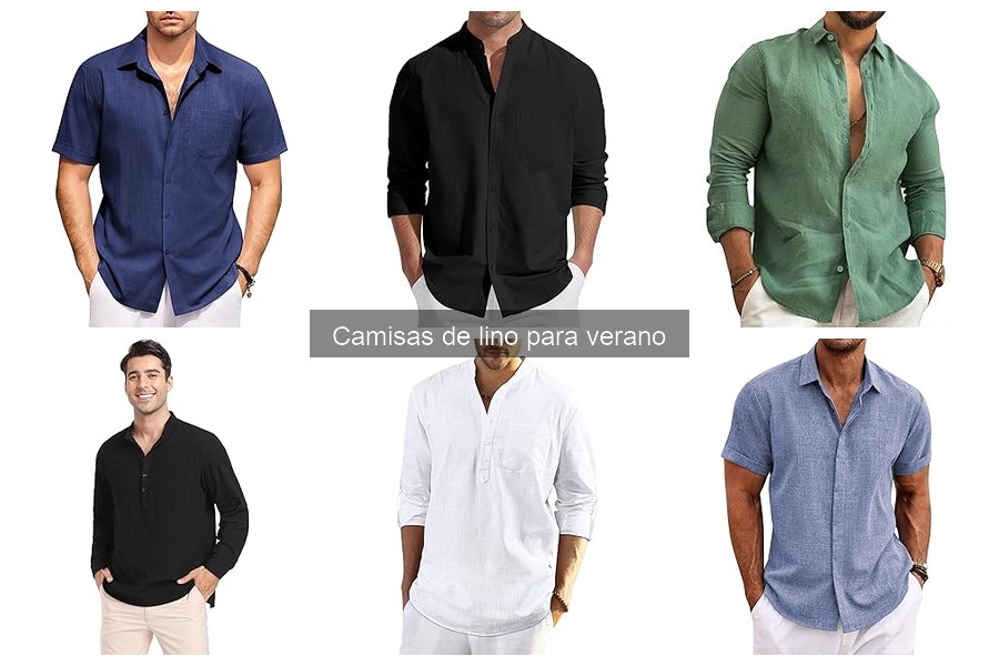 Mejores camisas de lino para el verano: comparativa 2023