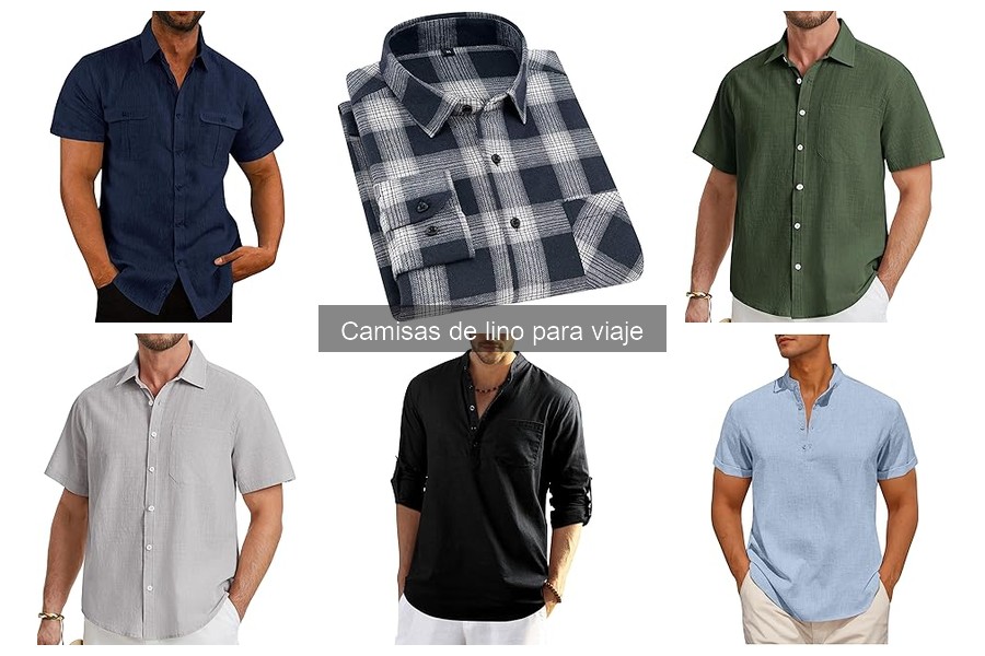 Mejores camisas de lino para viajar en 2023: comparativa