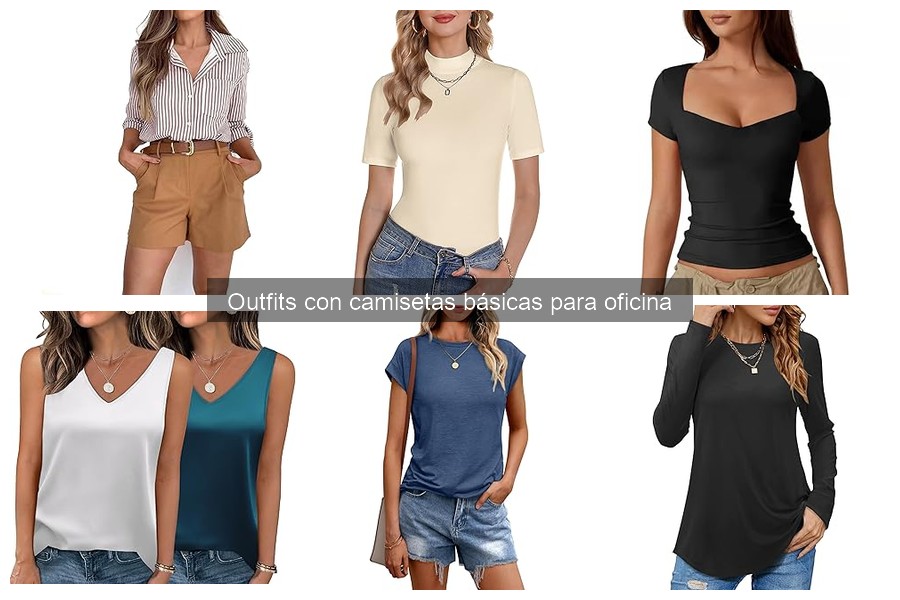 Mejores camisetas básicas para oficina: comparativa 2023