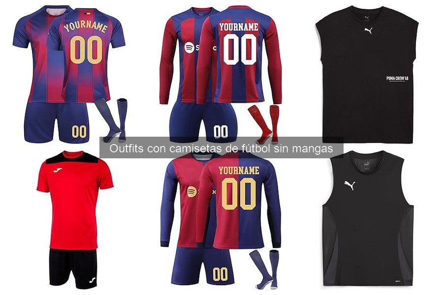 Mejores camisetas de fútbol sin mangas para hacer deporte