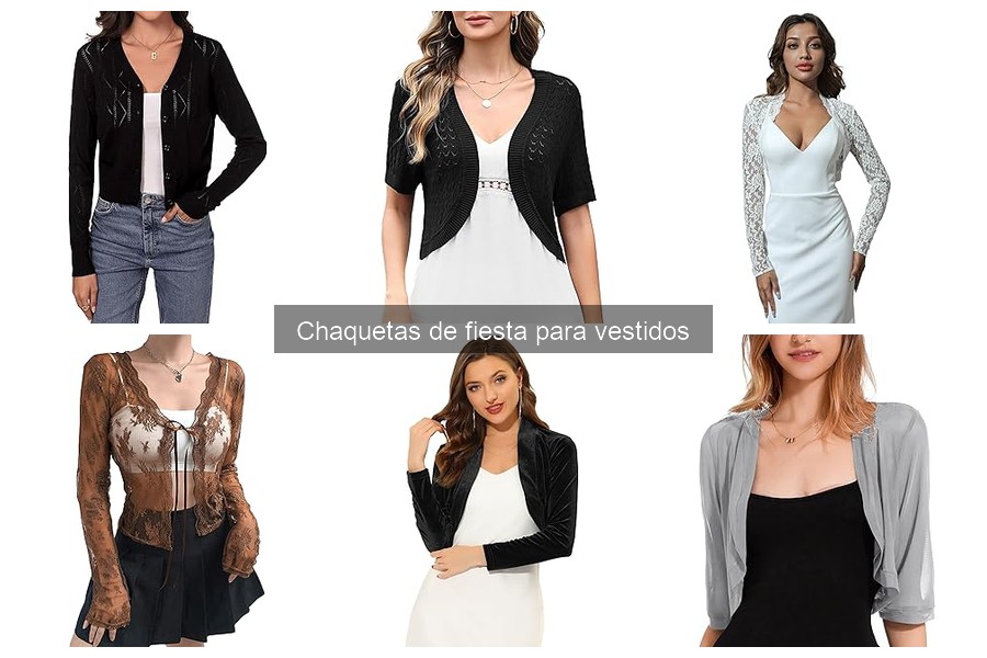 Mejores chaquetas de fiesta para cada tipo de cuerpo femenino