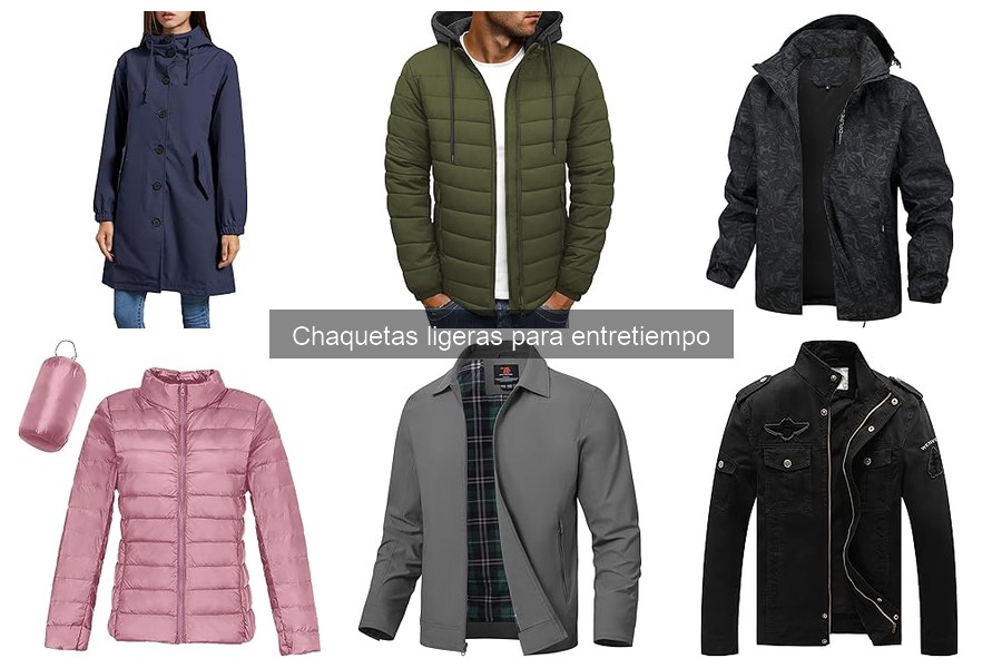 Mejores chaquetas ligeras para mujer en 2023: comparativa