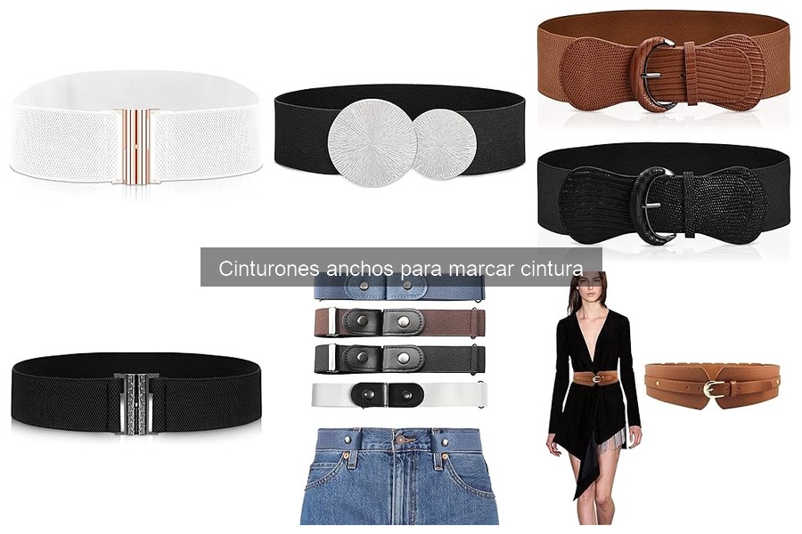 Mejores cinturones anchos para cada tipo de cuerpo
