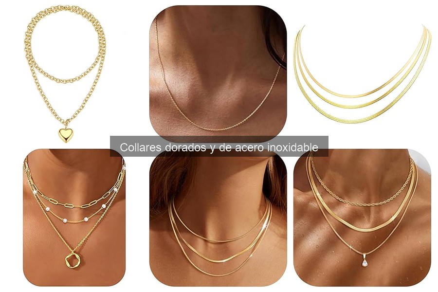 Mejores collares dorados para uso diario: estilo y versatilidad