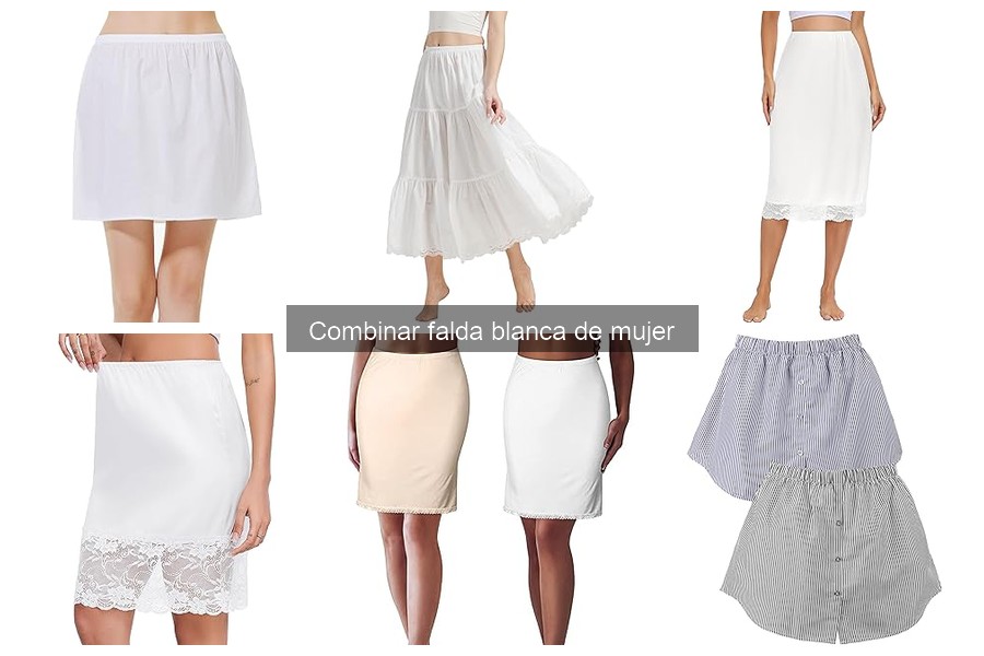 Mejores faldas blancas para cada ocasión: estilo y versatilidad
