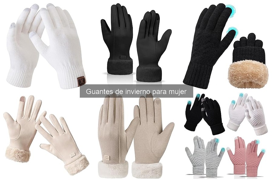 Mejores guantes de invierno para actividades al aire libre
